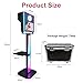 Photo Booth with Printer Included, Mirror Photo Booth 15.6-in Touch Screen Selfie RGB Lights Portable Photobooth Machine for Events Wedding Party Rental Flight Case