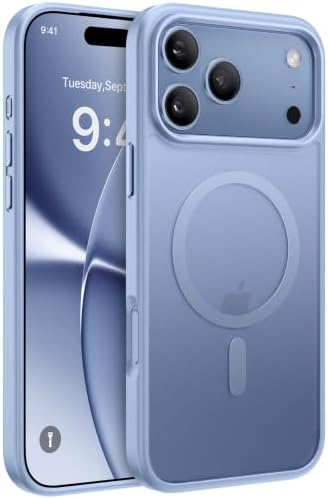 Miracase Magnetic for iPhone 18 Pro Max Case, Glacier Blue