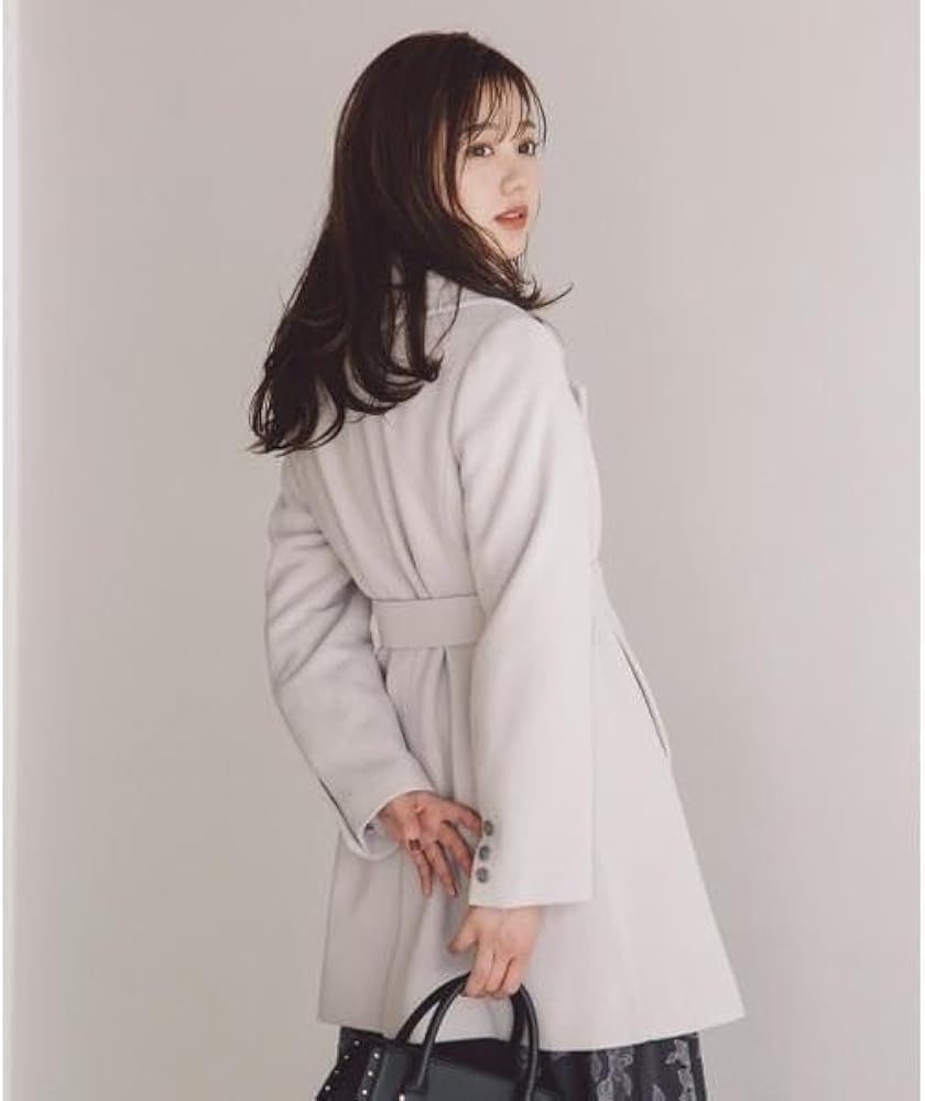 Amazon | [プロポーションボディドレッシング] ウールコート ベルト