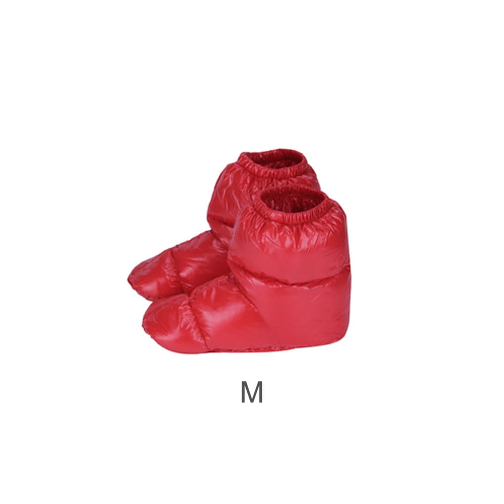2 sztuki zimowe botki skarpetki unisex kapcie buty pokrowce oddychające wielokrotnego użytku puchowe obuwie muły przytulne ocieplacze kalosze niebieskie m