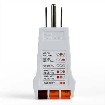 Outlet Tester for Grounding Products - Test Receptacles & Sockets for ...
