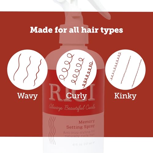 RICI Memory Setting Spray para cabello rizado 8 oz miniatura 4