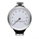 Yhenlovtt Shore - Durometro di tipo O, tester di durezza per gomma, plastica e materiali m...