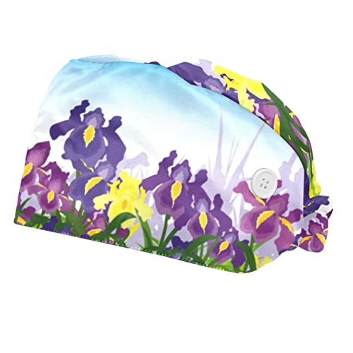 Casquettes de travail iris ajustables pour stopper la sueur au front