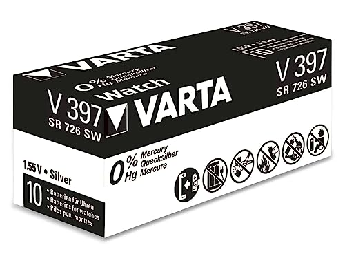 Preisvergleich Produktbild Varta Batterie Silberoxid-Knopfzelle 397