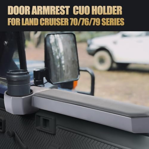 Portavasos Brazo de Puerta para Toyota Land Cruiser miniatura 4