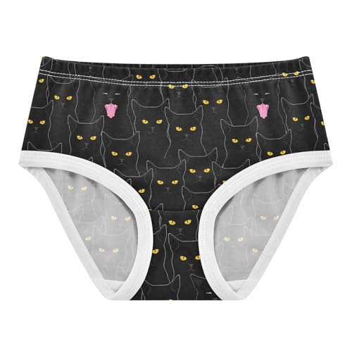 Girls Underwear Soft Cotton Cats Kids Panties in Sizes 2/3t, 4t, 5t, 6 and 8