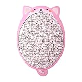 Art de puzzle décoratif : conçu avec un ton rose et blanc apaisant et des détails 3D innovants, le puzzle pour chien fusionne un assemblage attrayant avec l'esthétique de l'espace, résultant en un accent décoratif élégant qui fonctionne comme une sculpture digne d'être exposée pour enrichir les environnements de maison ou de studio de manière transparente.