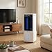 Mini-Klimaanlage ohne Schlauch mit Fernbedienung, 3 in 1, 3 Geschwindigkeiten, 4 Rollen, 12-Stunden-Timer und Eisbeutel, für Schlafzimmer und Garage