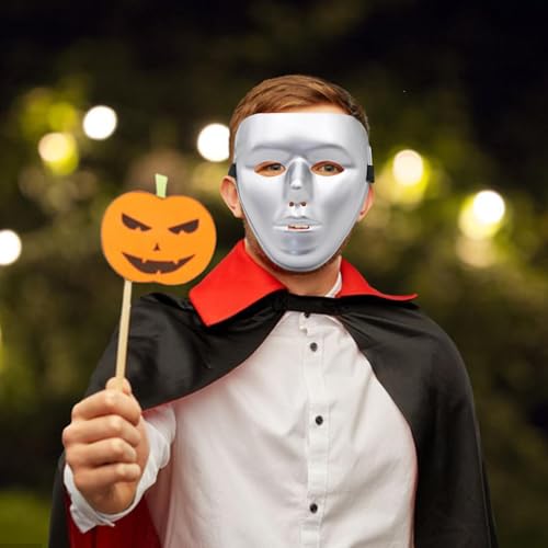Máscara de Halloween para niños de PVC Generisch con correa elástica ajustable 4