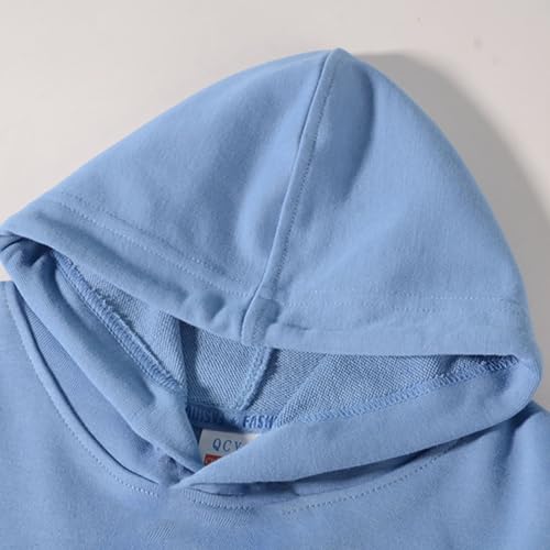 Patchwork sweat à capuche hauts pullover blouse tenues style moderne et coupe unisexe - 3