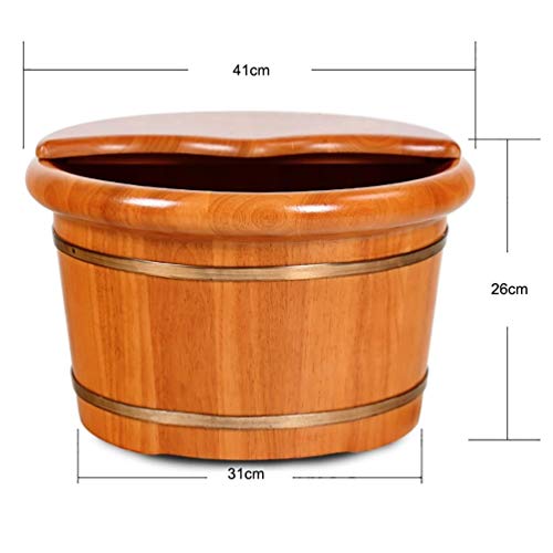 Cubeta de Madera para Spa de Pies y Masajes miniatura 3