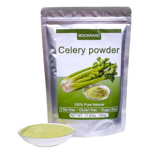 MOCKRAND Pure Celery Powder 17.64 oz, Fresh Celery...