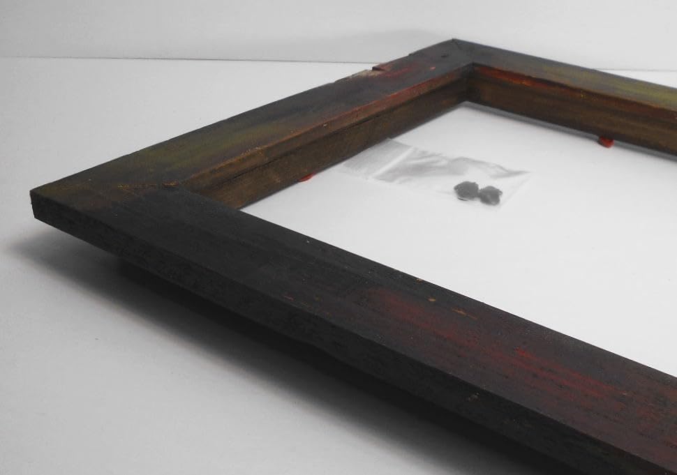 Amazon.co.jp: 自作手造り廃材アート額縁油絵F4号サイズ用 : ホーム