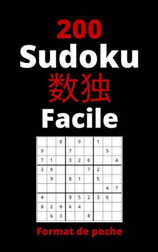 200 Sudoku Facile Format de poche: avec Solutions (French Edition)