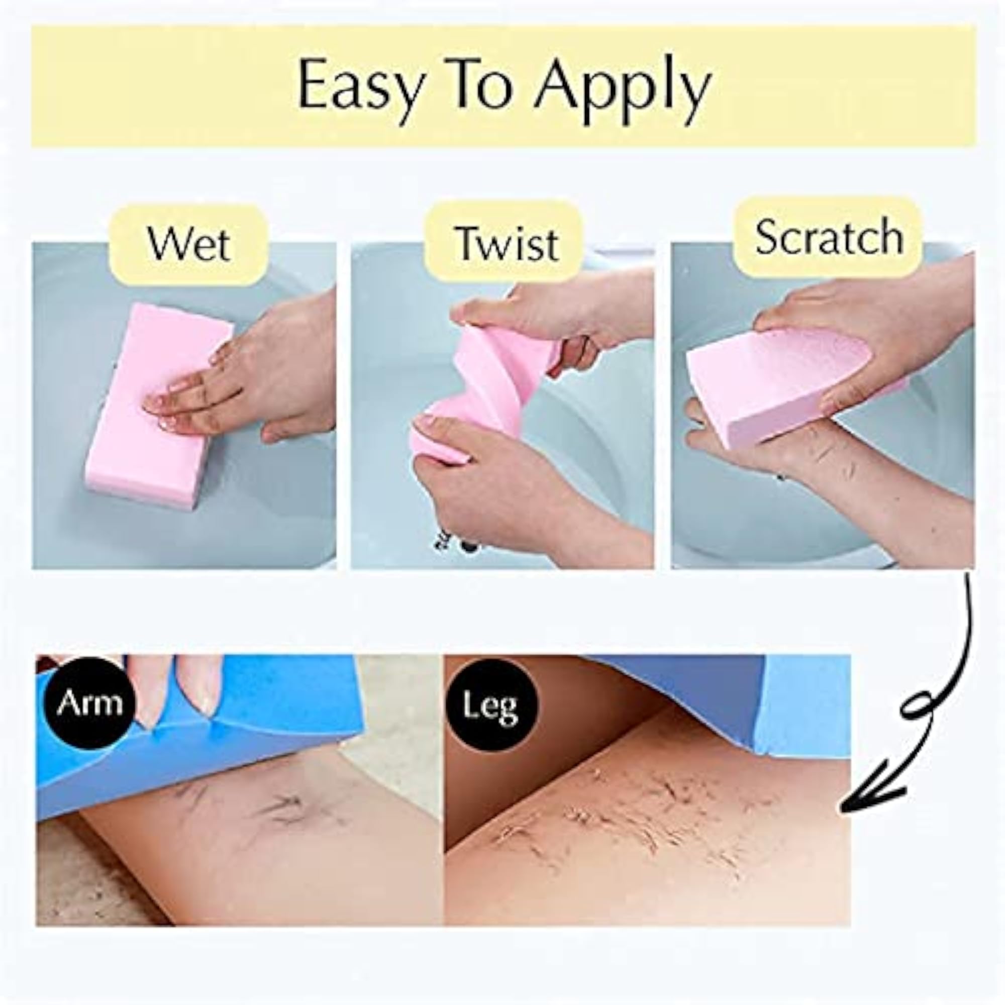 Ultra Soft Exfoliating Sponge, Asian Bath Sponge for Shower