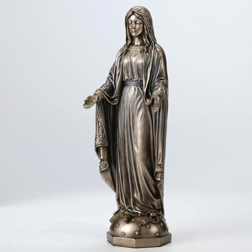 Estatua Virgen María Nuestra Señora de la Gracia 22.5 cm miniatura 4