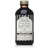 Shea Terra Ethiopian Black Seed Cold-Pressed Extra Virgin Oil | All Natural & Oil to Boost Immune System, Improve Hair Growth & Skin Tone, Manage Chronic Dry Skin, Eczema & More - 8 oz