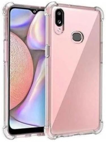 Image of BOXXO Flexible Back Cover for Samsung Galaxy M01s | Back Cover Transparent Clear Shockproof Case Four Corner Protection | Slim Protective Mobile Phone Cover for Samsung Galaxy M01s