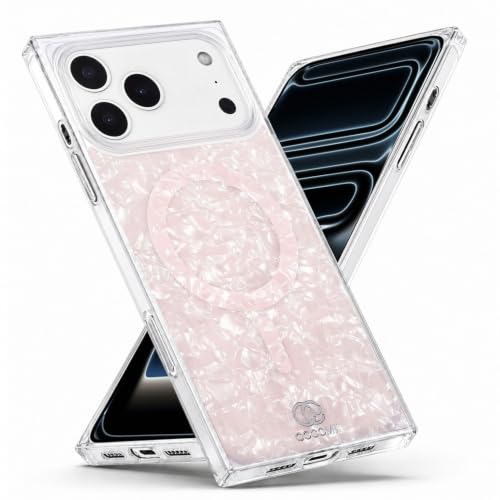Image of COCOMII Rectangle for iPhone 18 Pro /17 Pro Case, Pink Opal