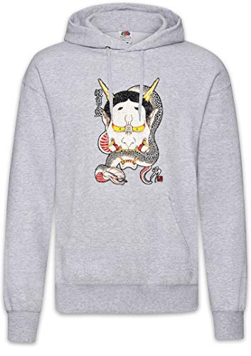 Sweat-shirt Hannya Snake Urban Backwoods doté d'un motif japonais imprimé de haute qualité