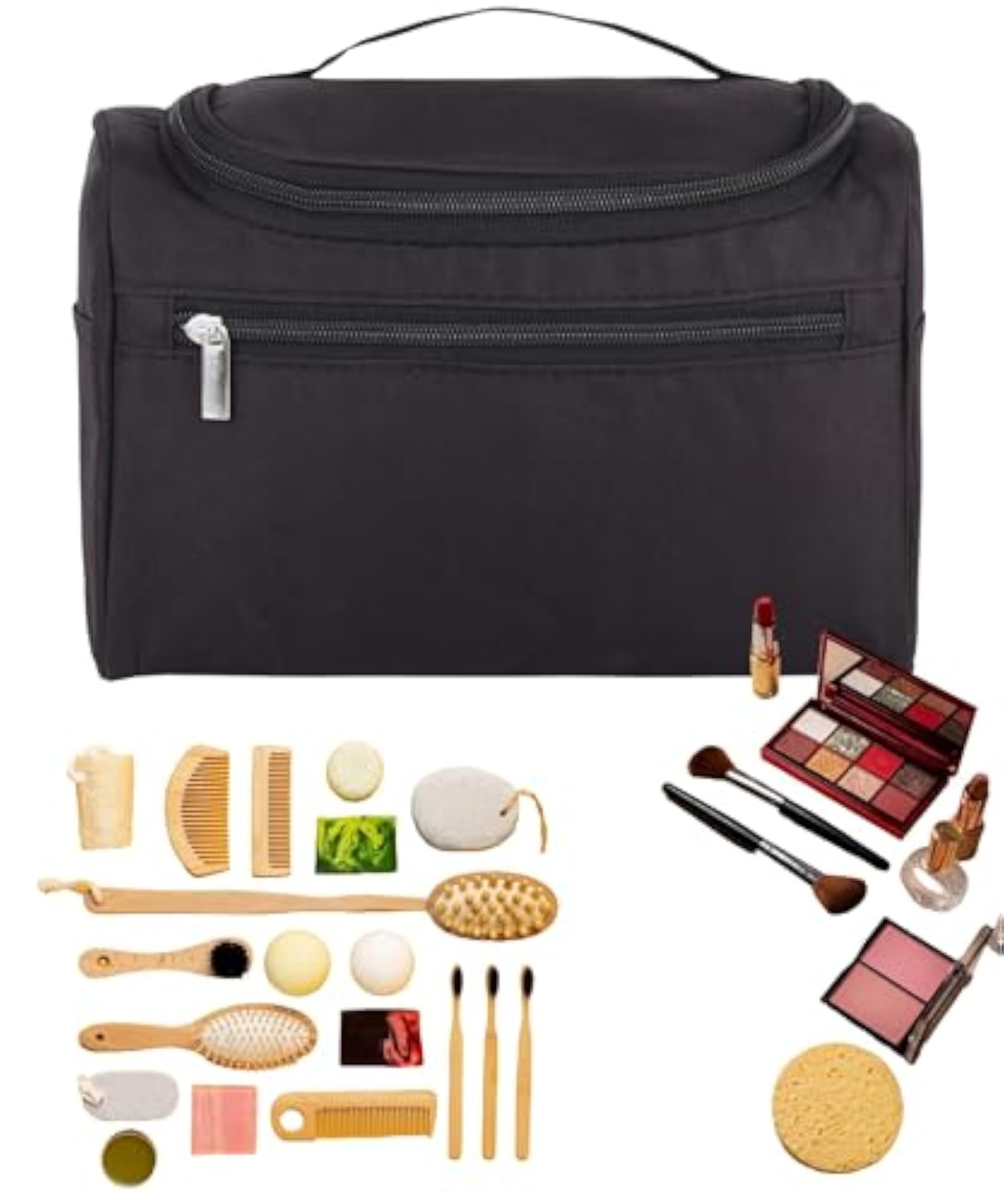 Portable Toiletry and Skincare Storage Pouch