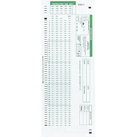 TEST-100E 882 E Compatible Testing Forms (100 Sheet Pack) Cover