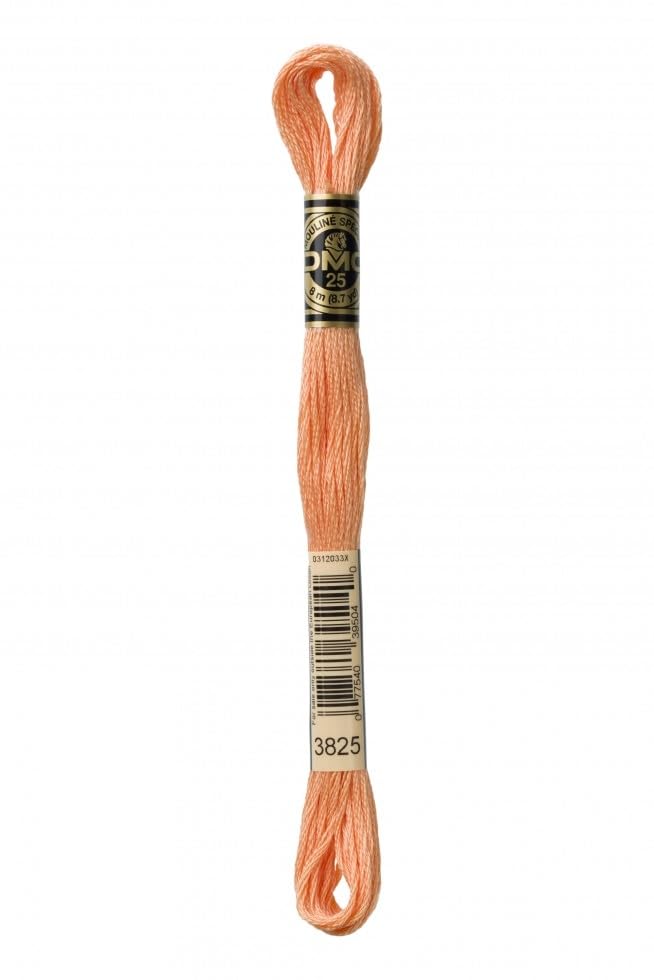 Image of DMC Stranded Cotton Embroidery Thread 3825 - per Skein