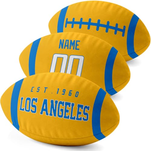 Image of ANTKING Los Angeles Throw Pillow Custom Name Number for Men Boy Gifts