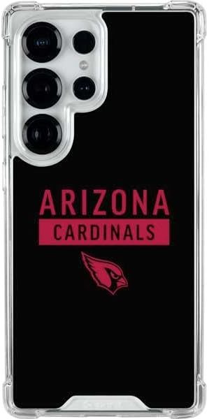 Skinit Clear Phone Case Compatible with Galaxy S25 Ultra - Officially Licensed NFL Arizona Cardinals Design