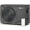 MICOE 35,000 BTU Smart Swimming Pool Heat Pump, Electric Pool Heater for 12,000 Gallons Above Ground & Inground Pools, App-Controlled Heating & Cooling, 220–240V