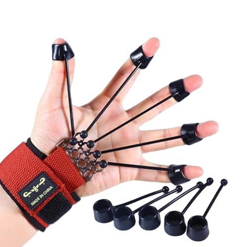 Entraîneur de doigts en silicone pour exercice de main et force de préhension