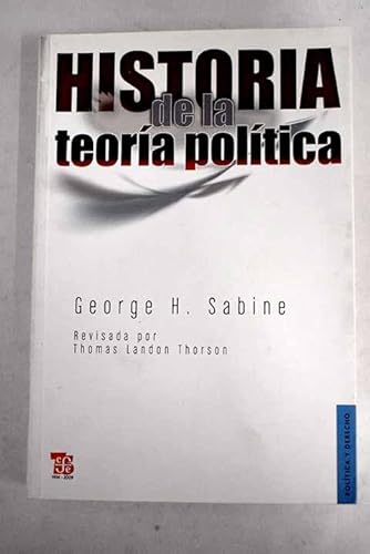 Historia de la teoría política (Política y derecho)