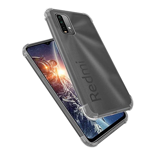 Image of Case Creation New Redmi 9 Power Premium Imported 0.3mm Crystal Clear Totu Silicone Transparent Flexible Soft Corner Protection with TPU Slim Back Case Color Cover for Mi 9 Power