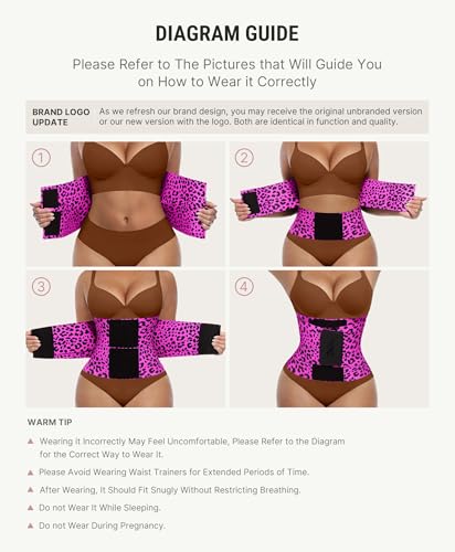 Image of FeelinGirl Waist Trainer Belt Waist Cincher Trimmer Ab Belt Tummy Control Body Shaper with Triple Wrap Women and Men