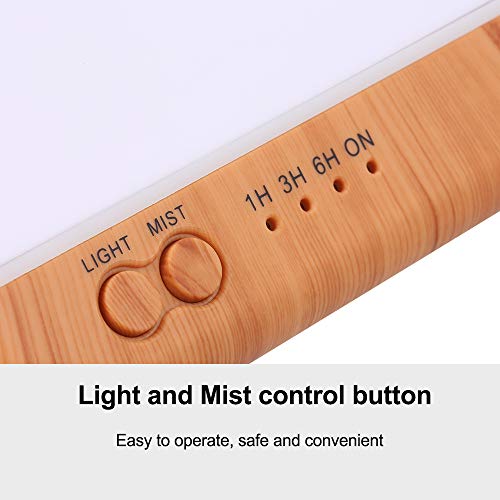 CalmGeek SmartLife Smart Wifi draadloze led-nachtlamp, 700 ml, luchtbevochtiger, etherische olie, aromadiffuser voor… - Image 5