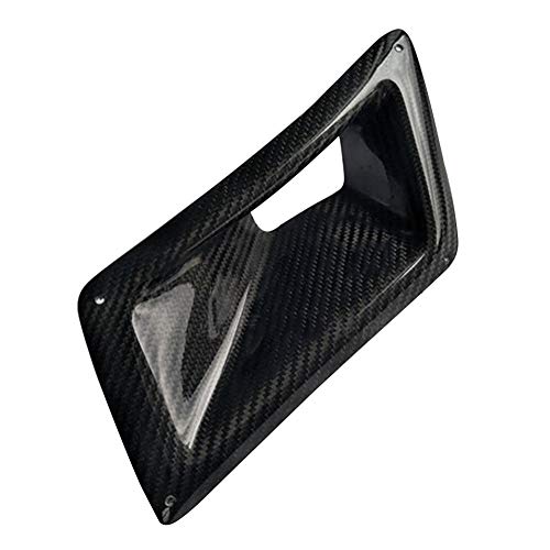 3dsll0 Car Air Vent Intake Duct,Carbon Fiber Auto Carbon Fiber Left Side Exterior Air Vent for Nissan 350Z(18.5x10.5cm)