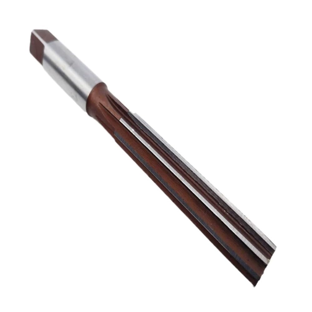 Alesatore HSS Alesatore manuale in acciaio bianco 9SiCR da 1 pezz0, utensile alesatore a gambo dritto for alesatura precisa(1 Inch)