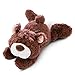NICI Orsetto di peluche sdraiato 30cm – Animali di pezza ecosostenibili per bambine, bambini, bebè – Soffice pupazzo imbottito da collezione per gioco e coccole – Morbido orso giocattolo marrone cacao