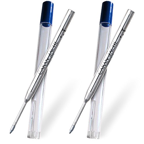 Caran d 'Ache Goliath Nachfüllmine für Kugelschreiber, blau, breit, 2 Stück, 8422.26