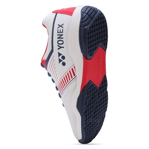 Image of YONEX POWER CUSHION SHB STRIDER FLOW 1 SHOES | Ideal For Badminton,Squash,Table Tennis,Volleyball | Non-Marking Sole |POWER CUSHION |Lateral Shell|Ergoshape|Round Sole|RADIAL BLADE SOLE|One Piece Outsole|