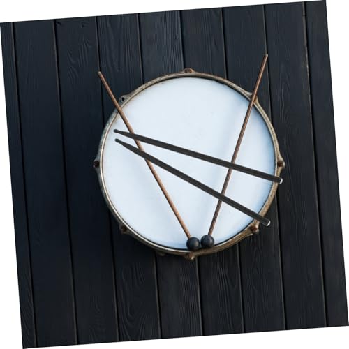 Levemolo 4 pcs Baquetas de fibra de carbono ligeras y duraderas para percusión con agarre cómodo para jazz y batería, accesorios versátiles para instrumentos musicales miniatura 6