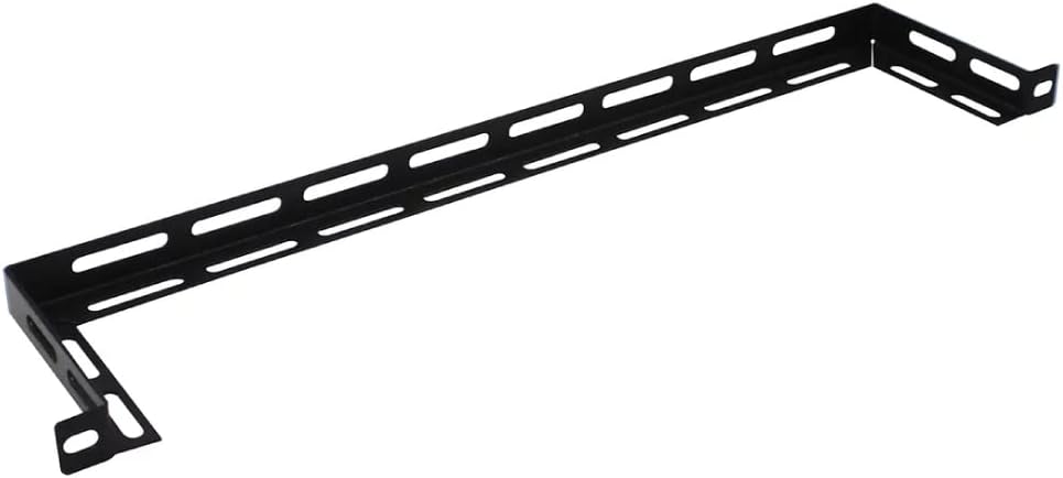 3061-N 19 in. Metal Rear Cable Management Bar Black - Pack of 5