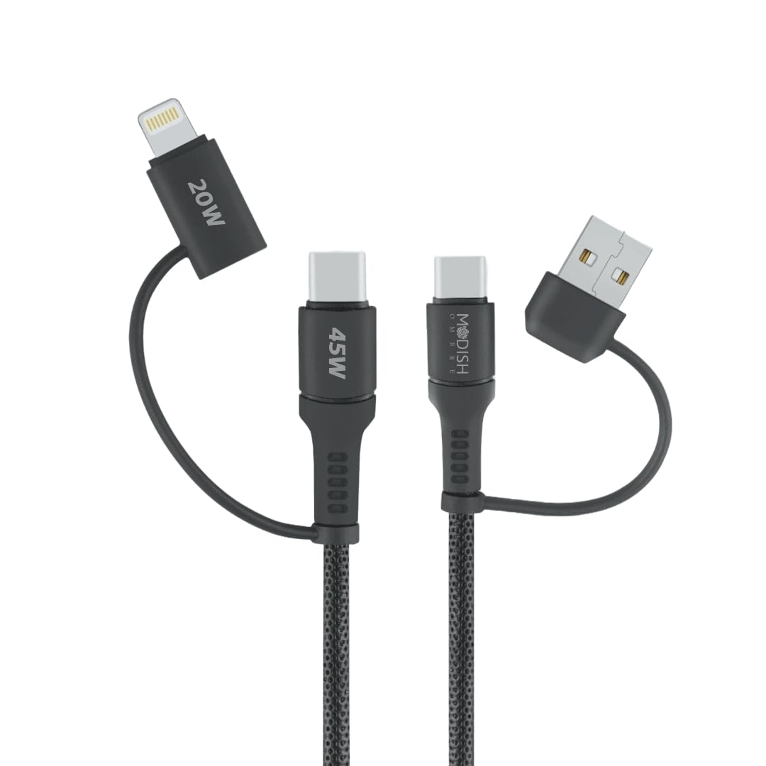 See full amazon price history chart for ModishOmbre Quad 4 in 1 65W PD Fast Charger Cable Type C to Type C to Type C-USB to -USB to Type C Sync & Charge Nylon Braided Compatible with All Android & iOS Smartphone, Laptop ModishOmbre Quad 4 in 1 65W PD Fast Charger Cable Type C to Type C to Type C-USB to -USB to Type C Sync & Charge Nylon Braided Compatible with All Android & iOS Smartphone, Laptop (B0D73SXSHC) Amazon Price History, Amazon Price Tracker