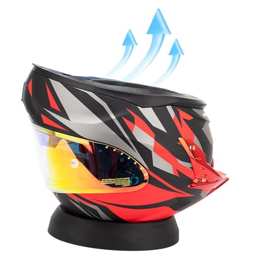 Soporte para casco de motocicleta acolchado antideslizante y cojín de servicio para moto de nieve 6
