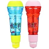 Apparence adorable : conception utilise un style rétro simulé pour microphones, ce qui rend et uniques, accessoire de micro, jeu d'accessoire de microphone