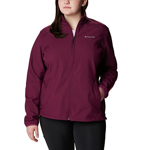 Image of Columbia Women Polyester Short Length Kruser Ridge II Softshell Hiking and Trekking Jacket