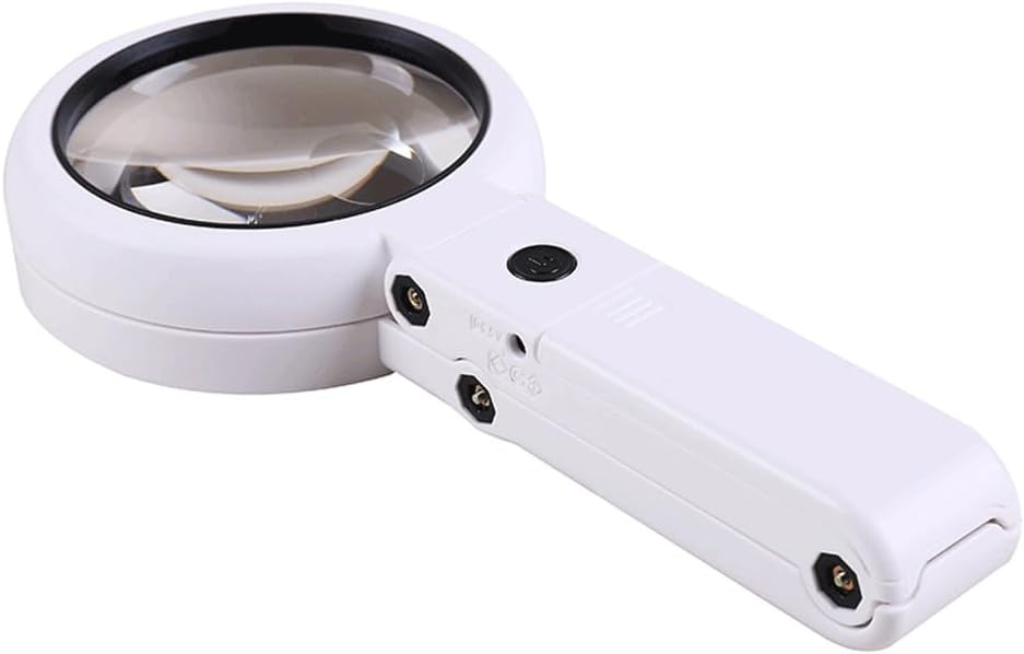 LED Light Handheld Magnifying Glass Microscope Magnifier Magnifying Glass Loupe Boards Repair Tools