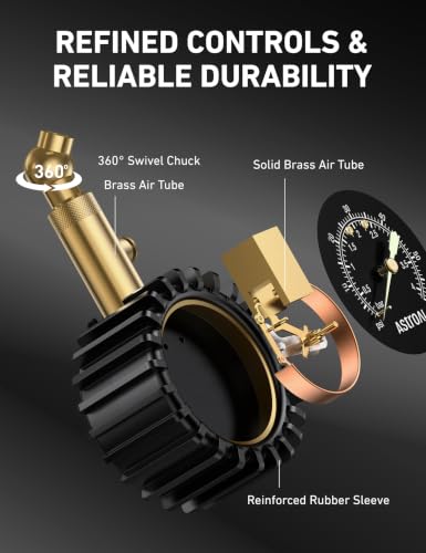 Image of AstroAI A1 Tire Pressure Gauge Battery-Free for Cars, SUVs & Motorcycles