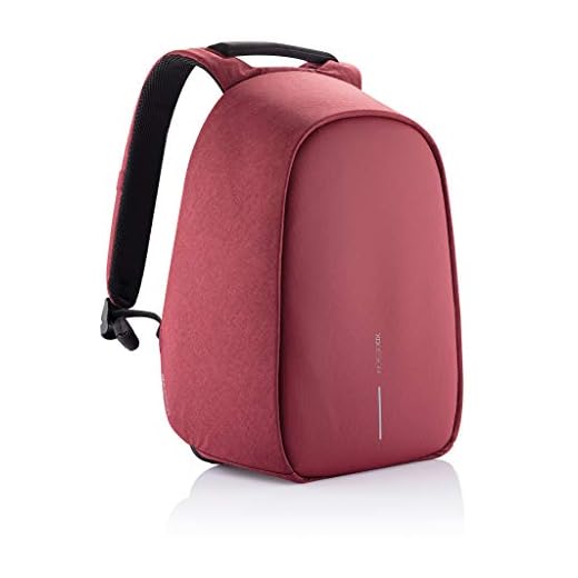 XDDesign Bobby Hero Regular anti-stöld ryggsäck röd USB (unisex), P705.294, normal